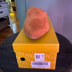 Musshoe Slip on pointed Mules Tan Flats 8.5